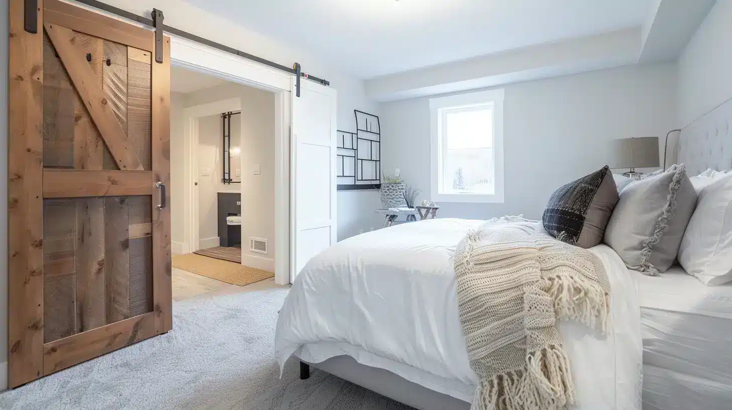 beautiful-barn-door-in-beautiful-bedroom